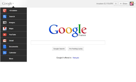 La page d’accueil de Google change de design