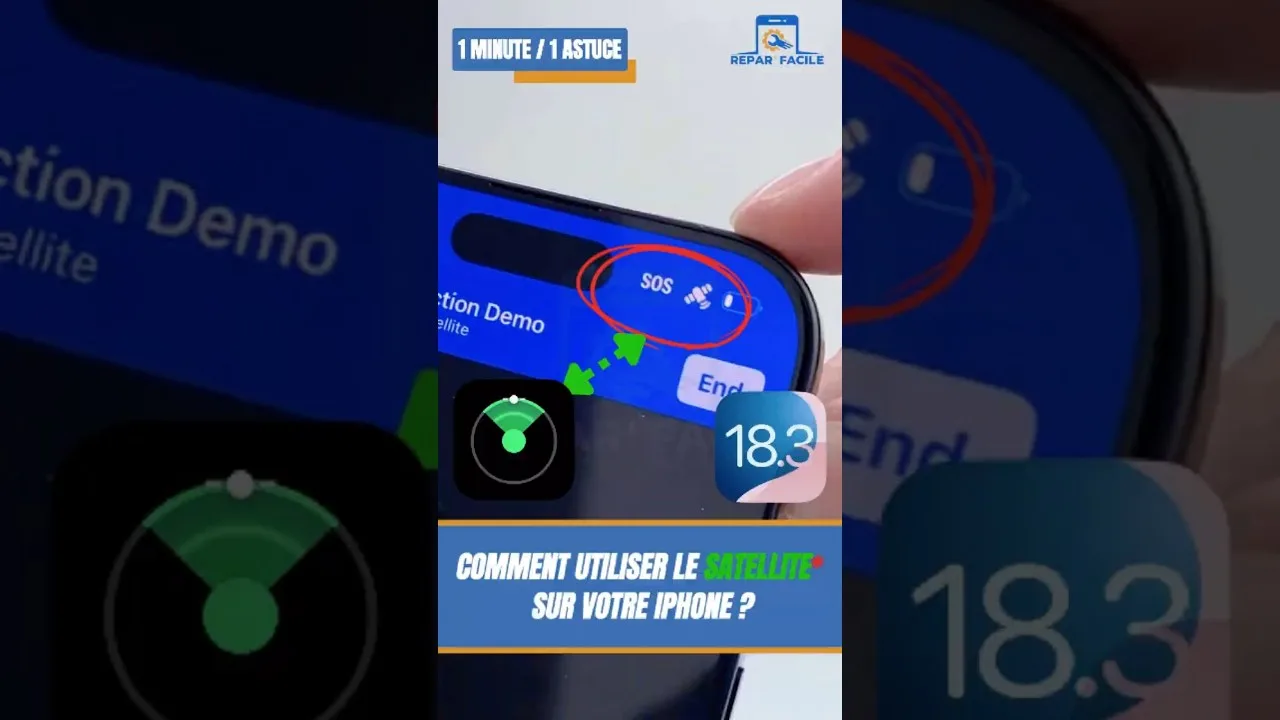 android et la gestion du mode satellite pour les urgences sans réseau