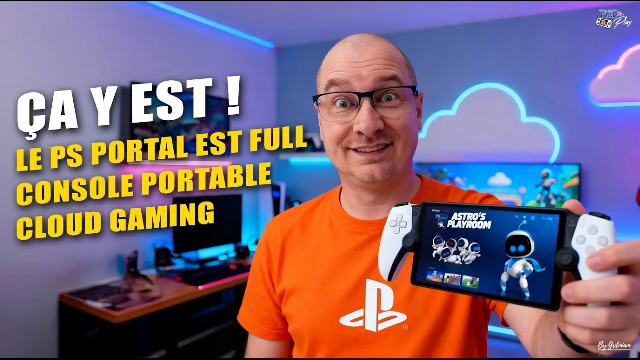 playstation portal se transforme en console portable avec le support du cloud gaming