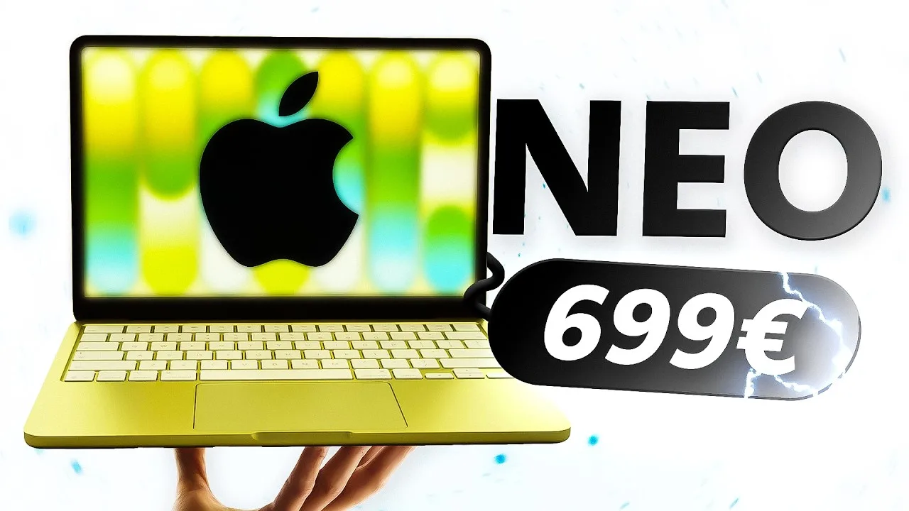 apple révolutionne le marché avec le macbook neo à moins de 700 euros