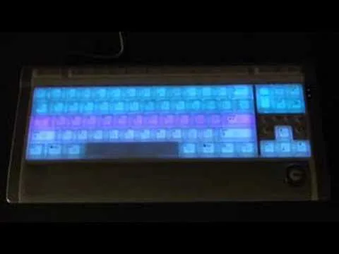 clavier à led
