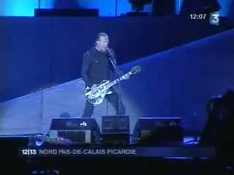 metallica à rock en france (arras)